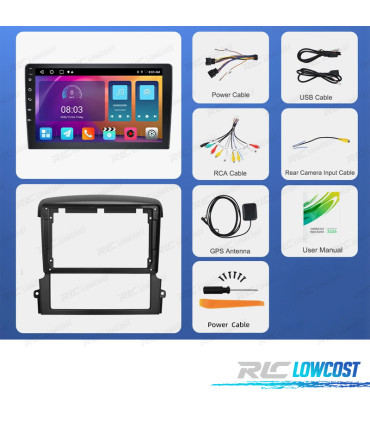 RADIO GPS ANDROID 13 SKODA OCTAVIA 04-13