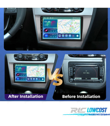 RADIO GPS ANDROID 13 SEAT LEON 05-12
