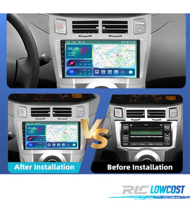 RADIO GPS ANDROID 13 TOYOTA YARIS 05-11