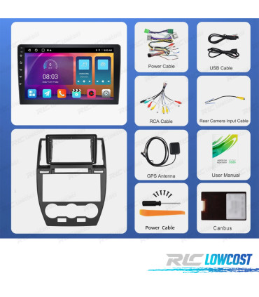 RADIO GPS ANDROID 13 LAND ROVER FREELANDER 07-14