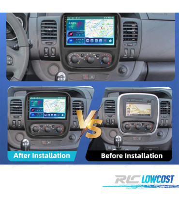 RADIO GPS ANDROID 13 RENAULT TRAFIC / OPEL VIVARO 14-19
