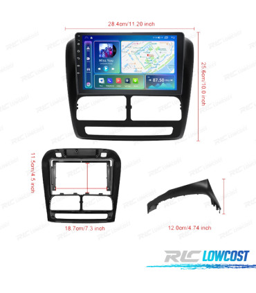 RADIO GPS ANDROID 13 FIAT DOBLO / OPEL COMBO 10-17