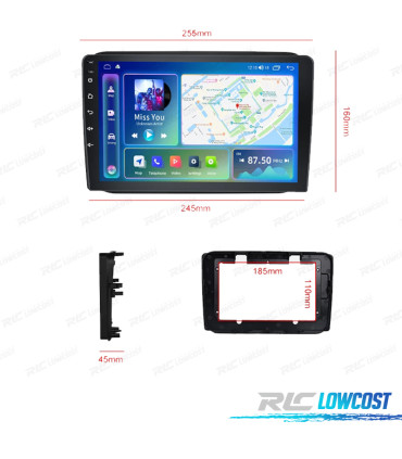 RADIO GPS ANDROID 13 SKODA FABIA 07-14
