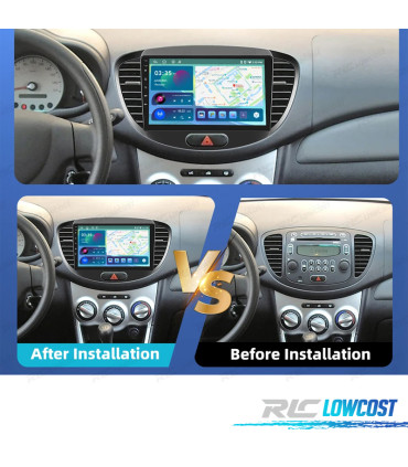 RADIO GPS ANDROID 13 HYUNDAI I10 11-13