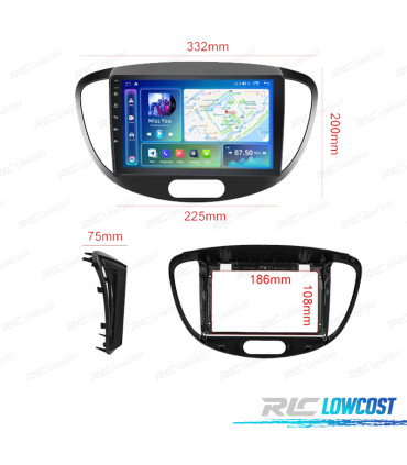 RADIO GPS ANDROID 13 HYUNDAI I10 11-13