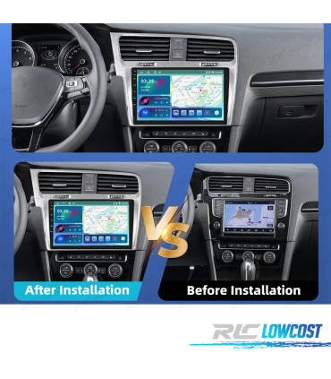 RADIO GPS ANDROID 13 VOLKSWAGEN GOLF MK7 12-17