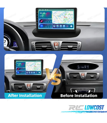 RADIO GPS ANDROID 13 RENAULT MEGANE 08-14