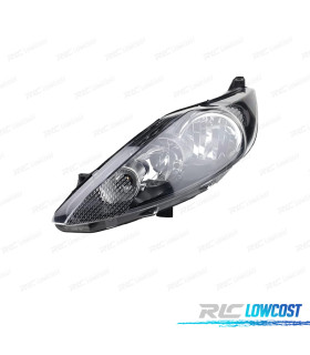 PHARE GAUCHE FORD FIESTA 08-12 FOND NOIR
