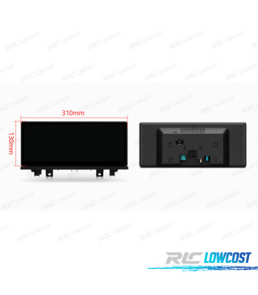 RADIO GPS ANDROID 14 BMW X1 F48 / X2 F39 EVO 12.3" 8GB+256GB
