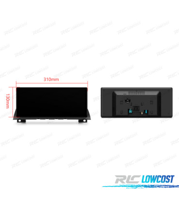 RADIO GPS ANDROID 13 BMW SÉRIE 6 F06 / F12 / F13 CIC 12,3" 8GB+128GB