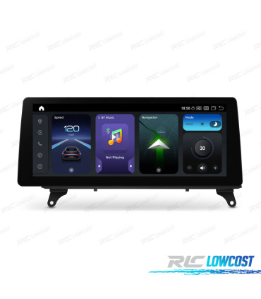 RADIO GPS ANDROID 14 BMW X5 E70 / X6 E71 CIC 12.3" 8GB+128GB