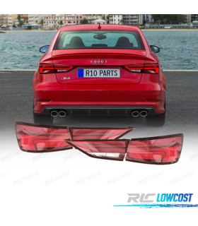 FEUX ARRIÈRE AUDI A3 8V 13-16 LOOK RESTYLING