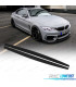 RAJOUTS BAS DE CAISSE BMW F32 F33 F36 LOOK M PERFORMANCE NOIR BRILLANT