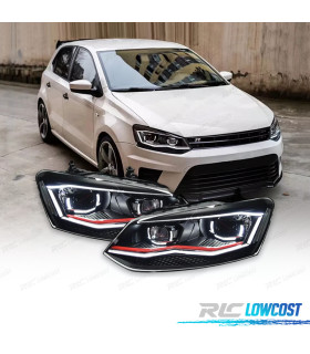 PHARES VOLKSWAGEN POLO 6R 6C 09-17 LOOK GTI 18