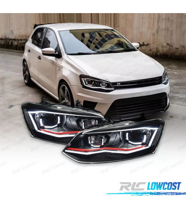 PHARES VOLKSWAGEN POLO 6R 6C 09-17 LOOK GTI 18