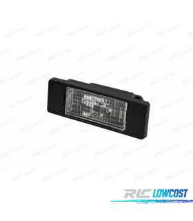 ÉCLAIRAGE PLAQUE D'IMMATRICULATION LED NISSAN NOTE 06-13 AVEC AMPOULE