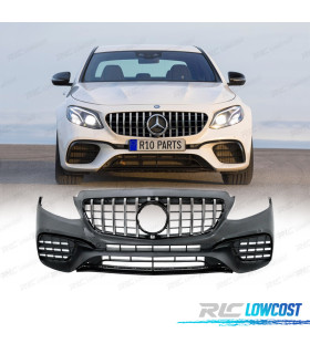 PARE-CHOCS FRONTAL MERCEDES W213 C238 16-18 LOOK E63 AMG PDC
