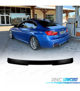 AILERON SPOILER DE TOIT BMW F30 LOOK M4 NOIR BRILLANT