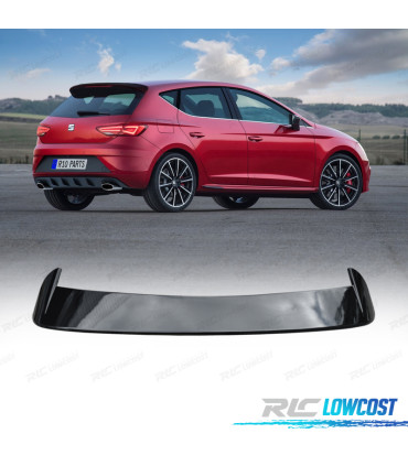 AILERON SPOILER DE TOIT SEAT LEON MK3 5P 13-20 NOIR BRILLANT