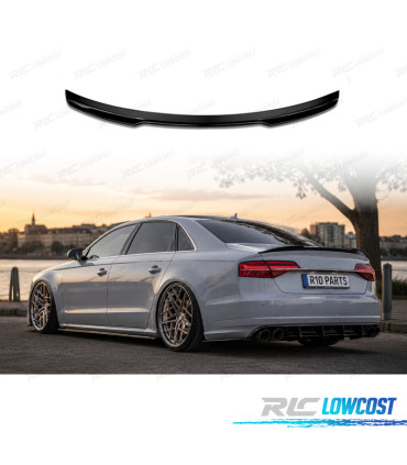 AILERON AUDI A8 D4 09-17 NOIR BRILLANT