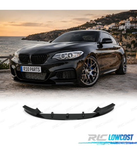 SPOILER LIP BMW F22 COUPE NOIR BRILLANT