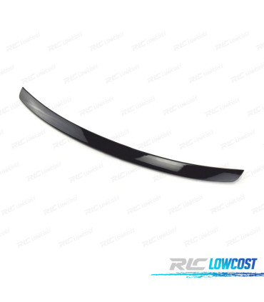 AILERON BECQUET LAME COFFRE AUDI A5 SPORTBACK 16-21 NOIR BRILLANT