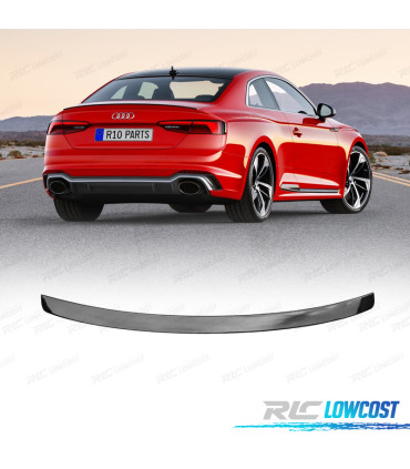 SPOILER AUDI A5 F5 3D COUPE CABRIO 16- NOIR BRILLANT