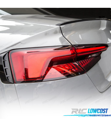 SPOILER AUDI A5 F5 3D COUPE CABRIO 16- NOIR BRILLANT