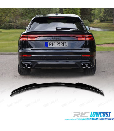 AILERON SPOILER AUDI Q8 18- NOIR BRILLANT