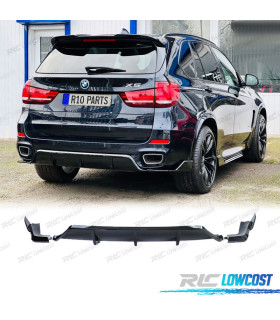 DIFUSEUR BMW X5 F15 12-18 LOOK M PERFORMANCE NOIR BRILLANT