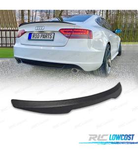 AILERON LAME DE COFFRE AUDI A5 SPORTBACK 07-15 LOOK PSM NOIR