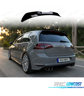 AILERON SPOILER VOLKSWAGEN VW GOLF 7 GTI GTD R 12-17 NOIR BRILLANT