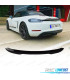 AILERON PORSCHE CAYMAN 718 BOXSTER 17- NOIR BRILLANT