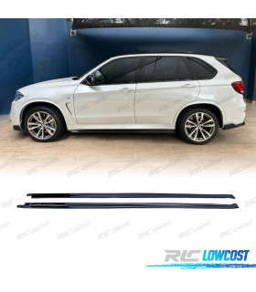BAS DE CAISSE BMW X5 F15 12-18 LOOK M PERFORMANCE NOIR BRILLANT