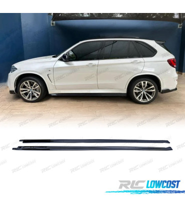 BAS DE CAISSE BMW X5 F15 12-18 LOOK M PERFORMANCE NOIR BRILLANT