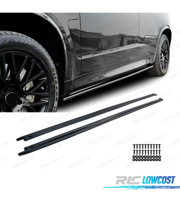 BAS DE CAISSE BMW X5 F15 12-18 LOOK M PERFORMANCE NOIR BRILLANT