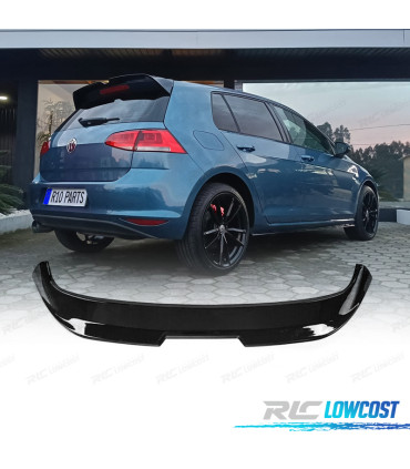 AILERON VOLKSWAGEN VW GOLF 7 7.5 13-20 LOOK R-LINE NOIR BRILLANT