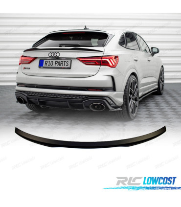 AILERON SPOILER AUDI Q3 II F3 18- NOIR BRILLANT