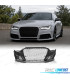 PARE CHOCS FRONTAL AUDI A3 8V 12-16 LOOK RS3 NOIR BRILLANT