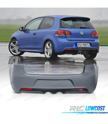 PARE CHOCS ARRIÈRE VOLKSWAGEN VW GOLF 6 08-12 LOOK R20