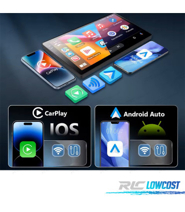 RADIO GPS 9'' ANDROID 13 OPEL ASTRA K 16-20 2 DIN 4GB+64GB