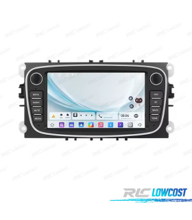 RADIO GPS 7'' ANDROID 13 FORD FOCUS II 08-11 S-MAX 08-11 MONDEO 08-11 GALAXY II 06-11 C-MAX 08-11 KUGA 06-11 4GB+64GB