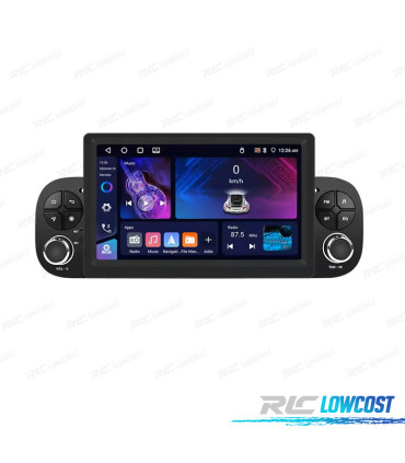 RADIO GPS 7'' ANDROID 13 FIAT PANDA 13-20 2 DIN 4GB+64GB