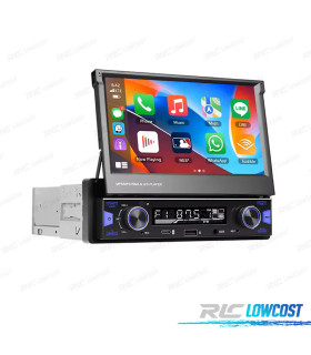 AUTORADIO MULTIMÉDIA UNIVERSEL 1 DIN 7" CARPLAY / ANDROID 13 AUTO