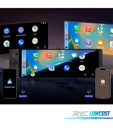 RADIO GPS ANDROID 13 UNIVERSEL 1 DIN 7" 4GB+64GB