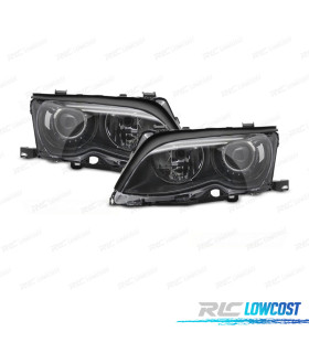 PHARES BMW E46 4P 01-05 XÉNON FOND NOIR