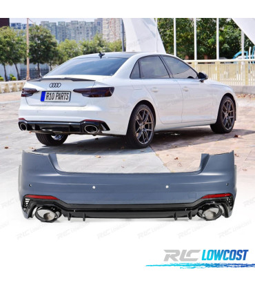 PARE-CHOCS ARRIÈRE AUDI A4 SEDAN 17-20 LOOK RS4