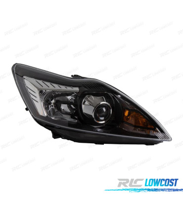 PHARES XENON POUR FORD FOCUS III 08-10 FOND NOIR