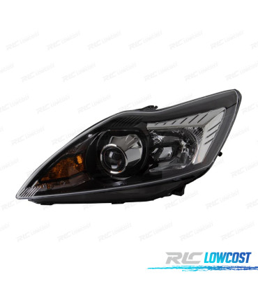 PHARES XENON POUR FORD FOCUS III 08-10 FOND NOIR