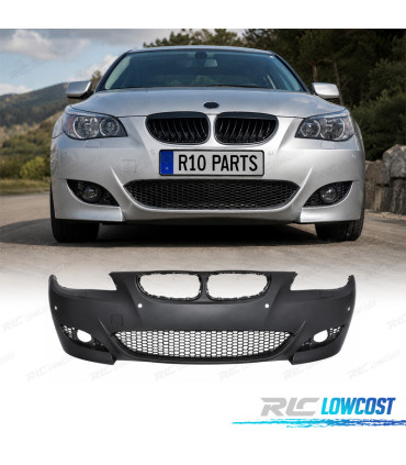 PARE CHOCS FRONTAL BMW E60 E61 03-07 LOOK M5 PDC SRA